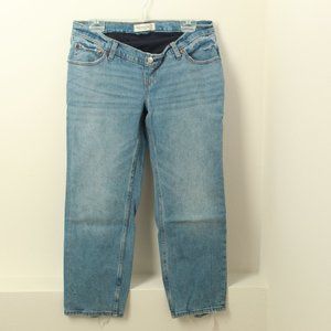 Abercrombie & Fitch Maternity Ankle Straight Jean